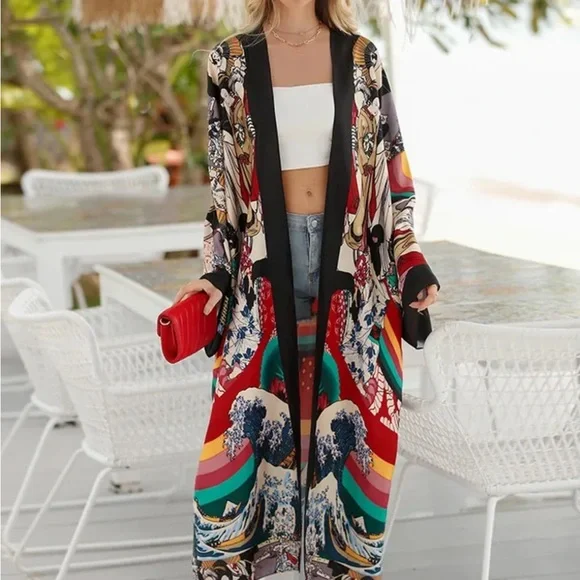 Wave Kimono - Picture 6 of 11